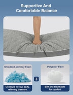 ZonLi Cooling Body Pillow for Adults Side Sleeper & Pregnancy - Image 9
