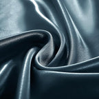 Homiest Deep Sea Blue Satin Fitted Sheet King Size, Deep Pocket, Luxury & Ultra - Image 4