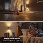 L LOHAS LED Night Light Plug in, 2 Pack, Night Lights Plug into Wall, Light - Image 4