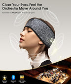 MUSICOZY Sleep Headphones Bluetooth 5.4 Headband, Wireless Earphones Music - Image 4