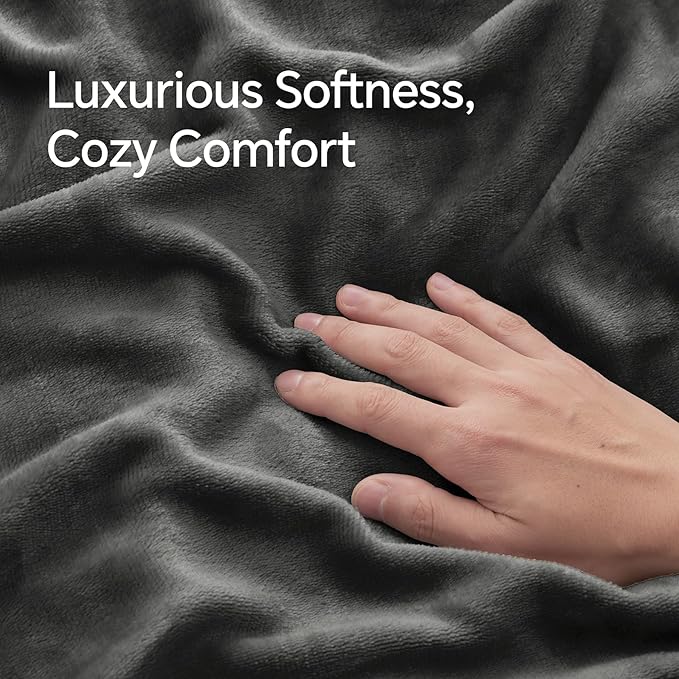 BEDELITE Flannel Pillowcases Standard Set of 2, Super Soft Fleece Pillow Case - Image 4