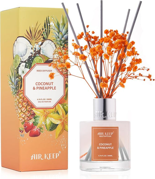 Airkeep Reed Diffuser Set, 6.76 fl oz by Airkeep