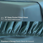 DOZ Sheet Set, 100% Viscose derived from Bamboo, Organically Grown, Buttery Soft - Image 5