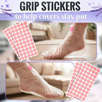 200 Pcs Plastic Socks for Moisturizing Feet – Leak-Proof Foot Gloves for - Image 7