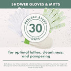 EcoTools Avocado Oil Infused Gentle Exfoliating Bath and Shower Gloves - Image 8