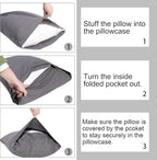 NTBAY Egyptian Cotton Queen Pillowcases - Image 6