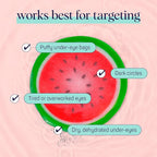SpaLife Watermelon Cooling Eye Pads, Mothers Day Gifts, 48 Hydrating Under Eye - Image 7