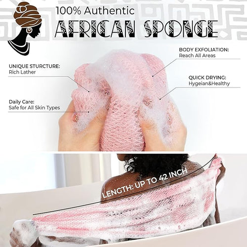 Afro Scrubber African Net Sponge - Image 2