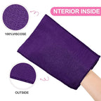 Tatuo 12 Pieces Korean Exfoliating Mitt Glove Italy Towel Body Skin Scrubber - Image 5