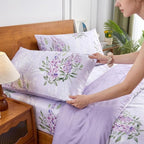 YIYEA 100% Viscose Derived from Bamboo Pillow Cases Set of 2, 600 Thread Count - Image 8