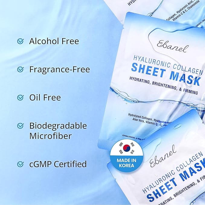 Ebanel 40 Pack Collagen Face Mask - Image 6