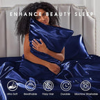 FreshCulture Satin Sheets King Size - Image 7
