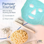 Eye Mask Get Rid of Puffy Eyes Migraine Relief, Travel Therapeutic Hot Cold - Image 8