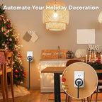 BN-LINK 24-Hour Plug-in Mechanical Timer, Heavy Duty Outlet Timer Indoor - Image 6