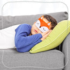Haysandy 3 Pieces Sleep Mask for Kids Girls Cute Cat Sleeping Eye Cover Soft - Image 5