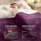 Homemate Electric Heated Blanket Twin Size - Image 4