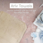 Ariv Premium Jumbo Bath Towels Pack of 2, Beach Towel, Extra-Large Bath Sheets - Image 5