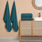 Belizzi Home 4 Pack Bath Towel Set 27x54, 100% Ring Spun Cotton, Ultra Soft - Image 3
