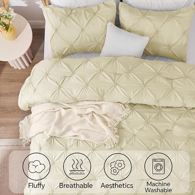 BEDELITE Beige Queen Comforter Set - Image 5