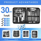 Manicure Set 30 in 1 Fingernail Clipper Set, Manicure Kit, Pedicure Kit - Image 2
