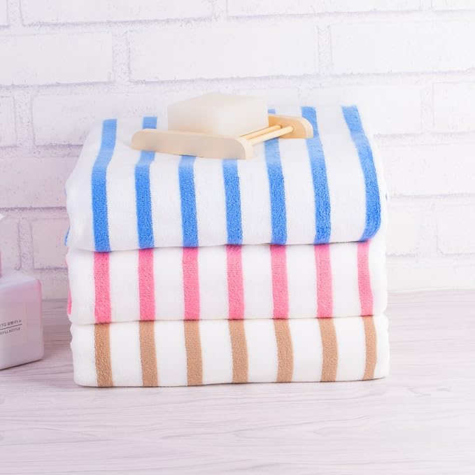 JML Microfiber Bath Towels Set, 2 Pack, Absorbent Quick Drying Beach Towel - Image 5