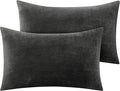 BEDELITE Flannel Pillowcases Standard Set of 2, Super Soft Fleece Pillow Case by BEDELITE