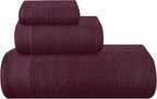 Ultra Soft 3 Pack Cotton Towel Set, Contains a Bath Towels 28x55 inch, a Hand by Unknown