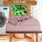 SONORO KATE 100% French Linen Fitted Sheet - Image 7