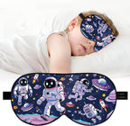 Kids Silk Sleep Mask: 100% Mulberry Silk Eye Mask by spacepower