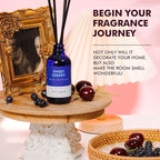 Xcleen Reed Diffuser Set, Sweet Cherry Oil Diffusers - Image 4