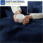 Sealy Electric Blanket Heated Throw 50"x60" Soft Double Sherpa Super Cozy - Image 5