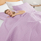 Exclusivo Mezcla Queen Quilt Bedding Set, Lightweight Soft Bedspreads Coverlets - Image 4