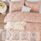 BEDELITE Dusty Pink Queen Comforter Set - Image 5