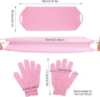 3-Pack Exfoliating Gloves Back Exfoliating Towel Back Washer - Image 2