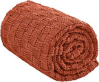 Knitted Weighted Blanket for Adult, No Beads Heavy Blanket 60” x 80'' 10lbs by Unknown
