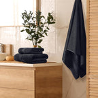 Belizzi Home Ultra Soft 3 Pack Cotton Towel Set, Contains a Bath Towel 28x55 - Image 3