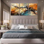Abstract Living Room Pictures Wall Decor - Image 4