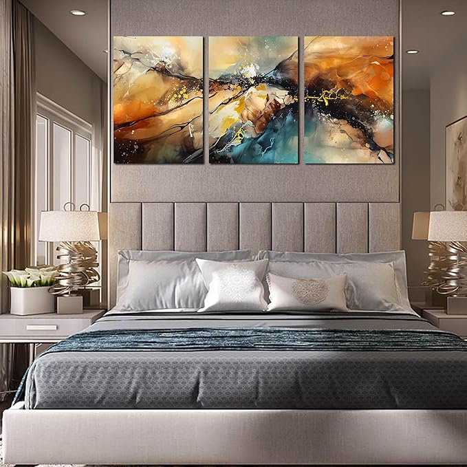 Abstract Living Room Pictures Wall Decor - Image 4