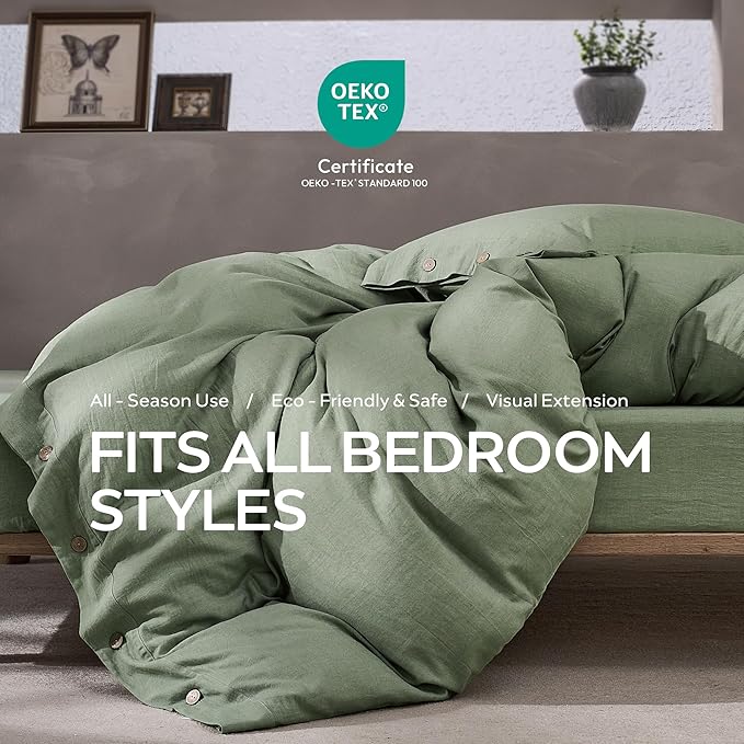 JELLYMONI Cotton Duvet Cover Queen Size - Image 9