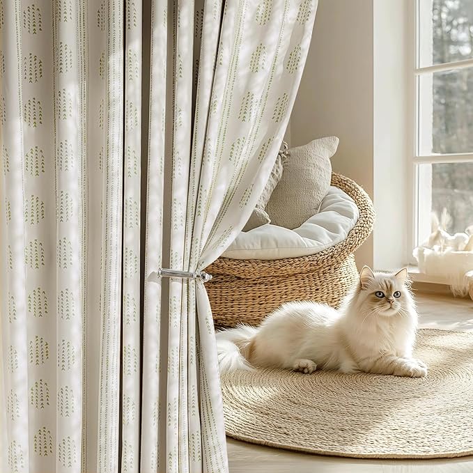 100% Boho Blackout Curtains 63 Inches Long - Image 7