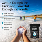 Aromasong Dead Sea Salt Bath Soak 14 OZ Pack – 100% Natural Dead Sea Salts - Image 4