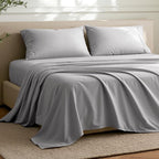 Bare Home Extra Long Flat Sheet - Image 2