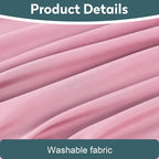 Toodou Silky Soft, Most Comfortable and Luxurious Pink Queen Flat Sheet is Made - Image 6