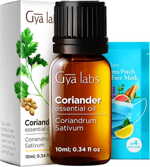 100% Pure Coriander Essential Oil by GyaLabs