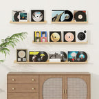 Picture Ledge Shelf, Floating Shelves Set of 2, 40 Inches Solid Wood Nursery - Image 2