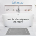 Cotton Paradise 100% Cotton Bath Mats - Image 2
