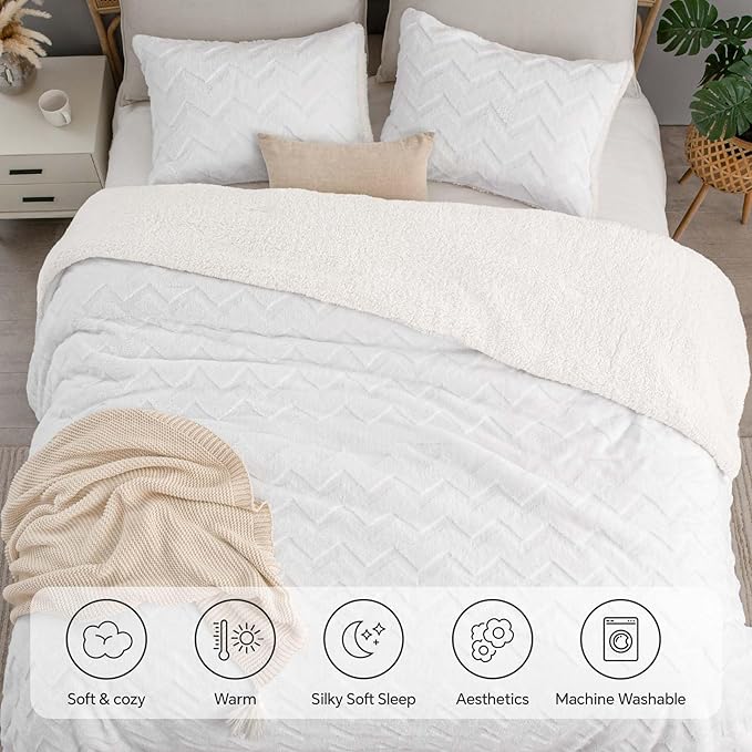 BEDELITE Fluffy Twin Comforter Set - Image 6