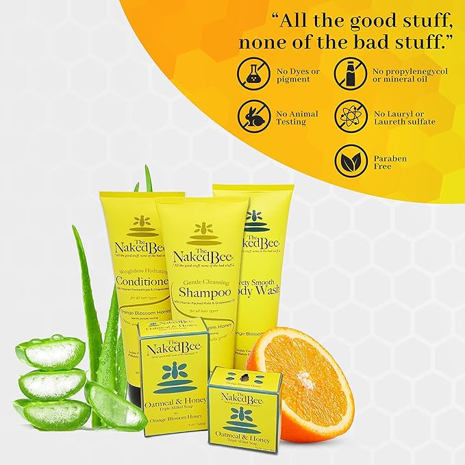 The Naked Bee Orange Blossom Honey Hand Cream Intensive Nourishing Cream - Image 2