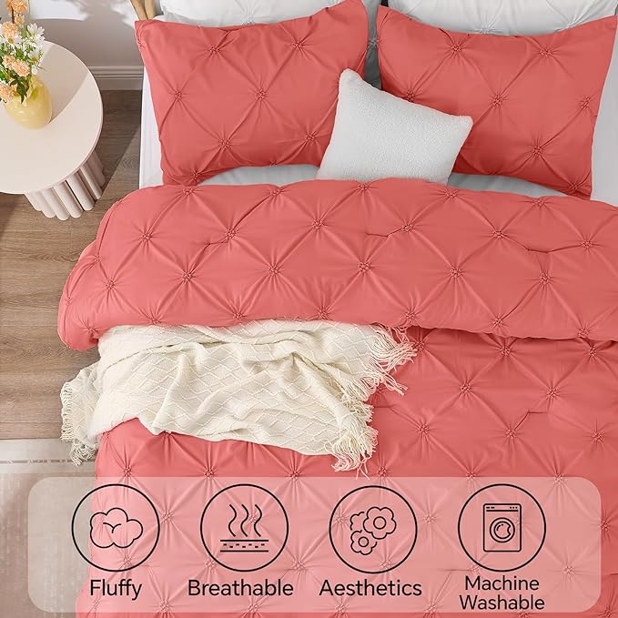BEDELITE Coral Queen Comforter Set - Image 5