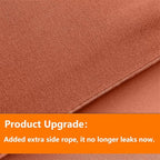 TAIMIT Burnt Orange Queen Size Comforter Set - Image 3